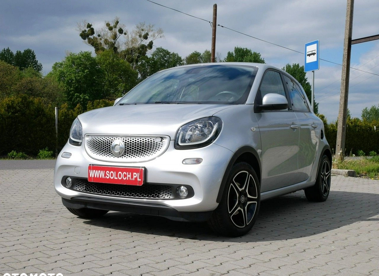 Smart Forfour cena 39800 przebieg: 38000, rok produkcji 2018 z Krzywiń małe 596